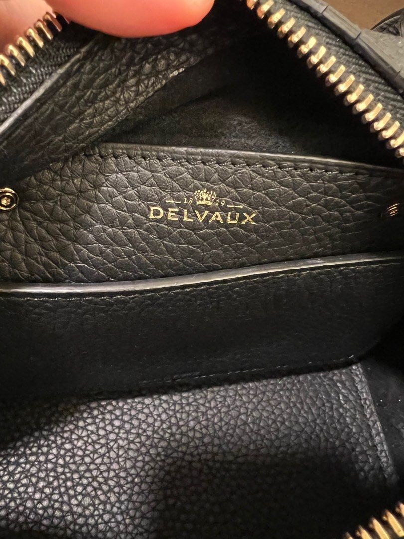 Delvaux Cool box Mini, 名牌, 手袋及銀包- Carousell