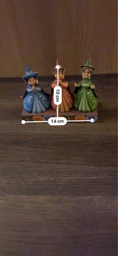 Enesco Disney Sleeping Beauty Royal Guests Three Fairies Figurine