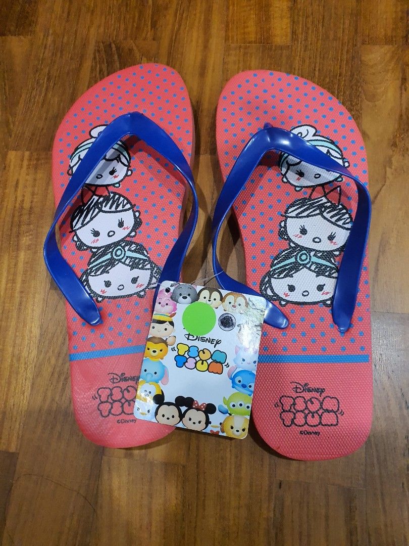 Disney Tsum tsum princess slippers Women s Fashion Footwear