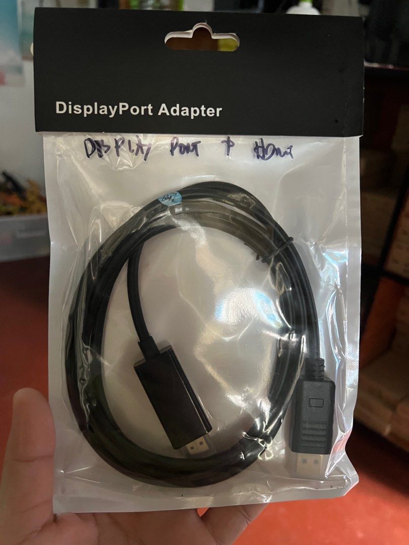 Display Port to HDMI Cable (Category: Cables & Adaptors) located in Makati City. Submitted by jc.cuerdo (Listing ID 1201292004, Image 1). Description: .