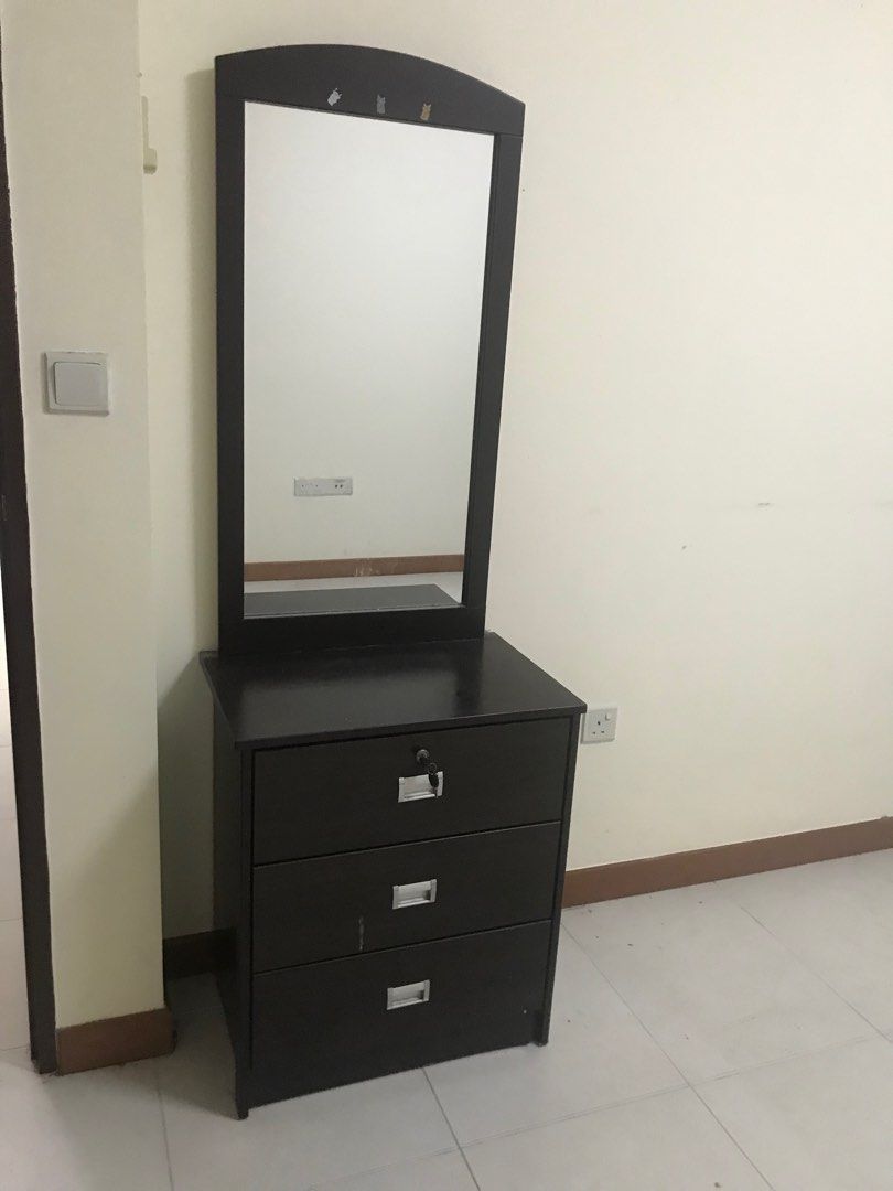 Dressing Table (Category: Other Home Furniture) located in Singapore. Submitted by rndqqsj9yn (Listing ID 1201259001, Image 1). Description: Moving house collect Tmr till Dec 11 In Ang Mo Kio.