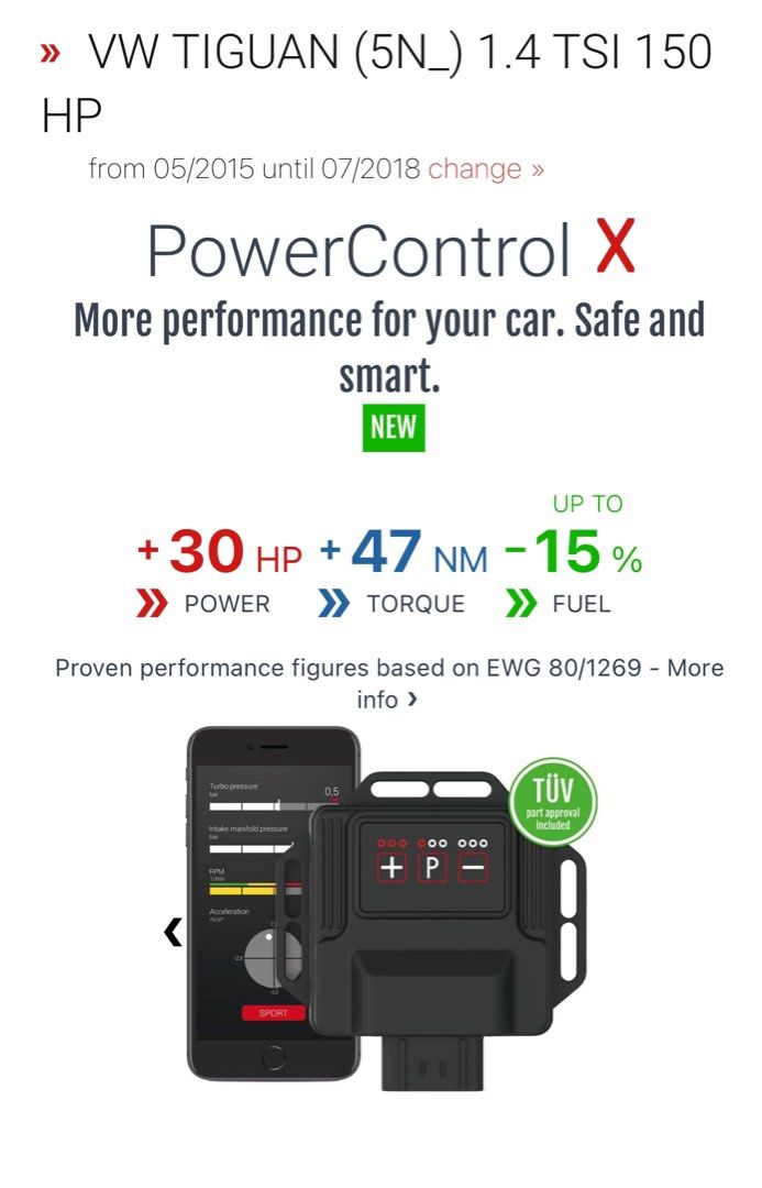 DTE Power Control X, Car Accessories, Accessories on Carousell