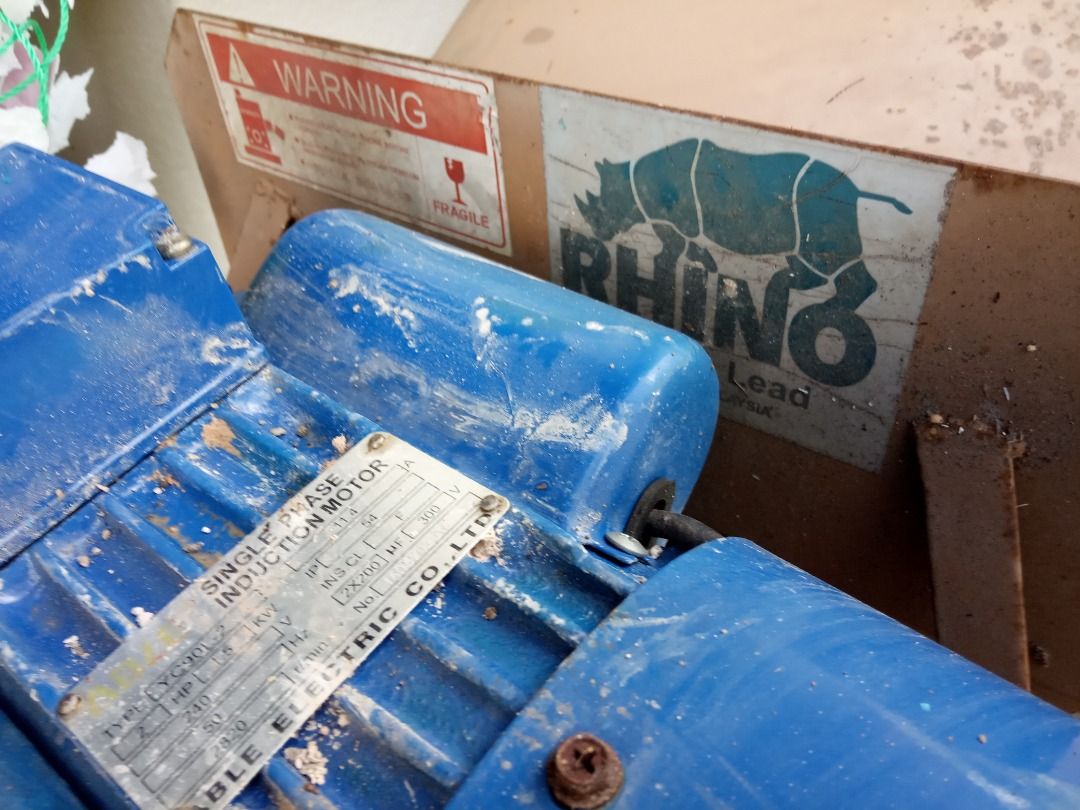 Electric Concrete Mixer 2HP Motor (3.5 cu.ft), TV & Home Appliances