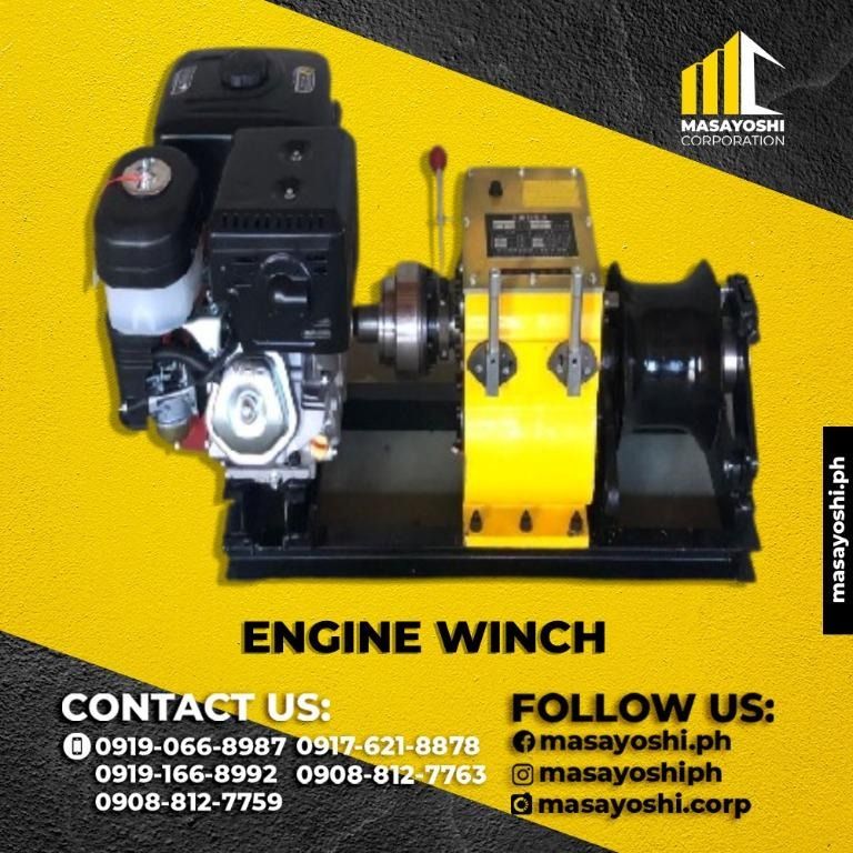 Engine Winch Engine Winch Diesel Type Lifting Winch Lift
