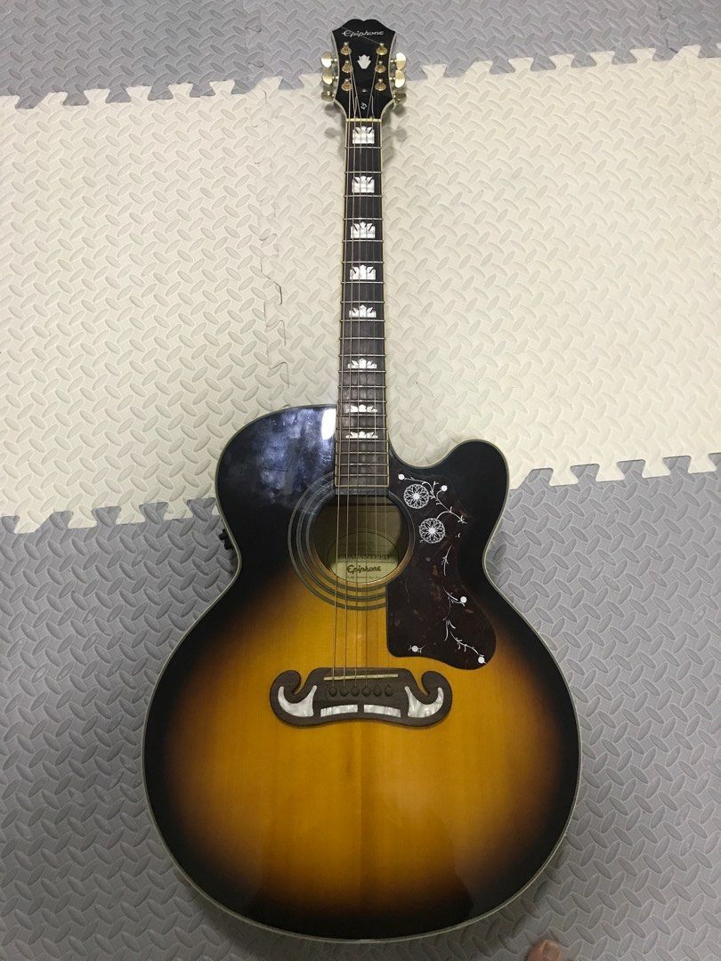 Epiphone ej200ce top
