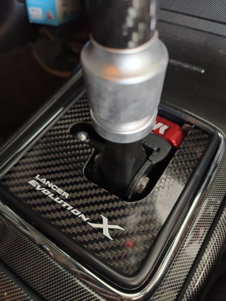 Evo X (WK shifter Carbon Plate), Car Accessories, Accessories on Carousell
