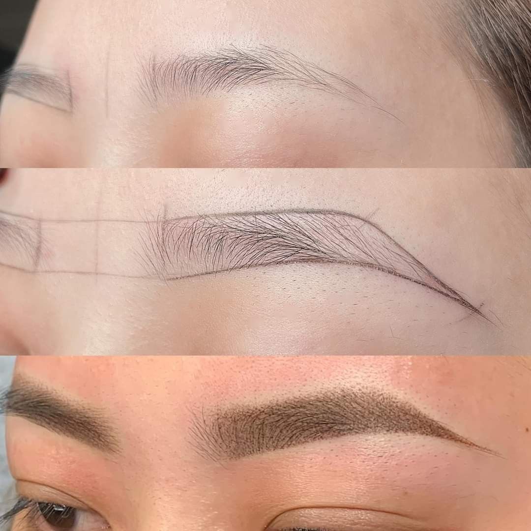 Eyebrows nanoshading Lip spray home base yishun sg, Beauty & Personal