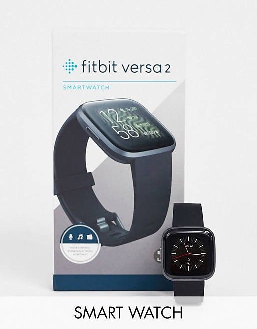 Fitbit versa 2 2025 black