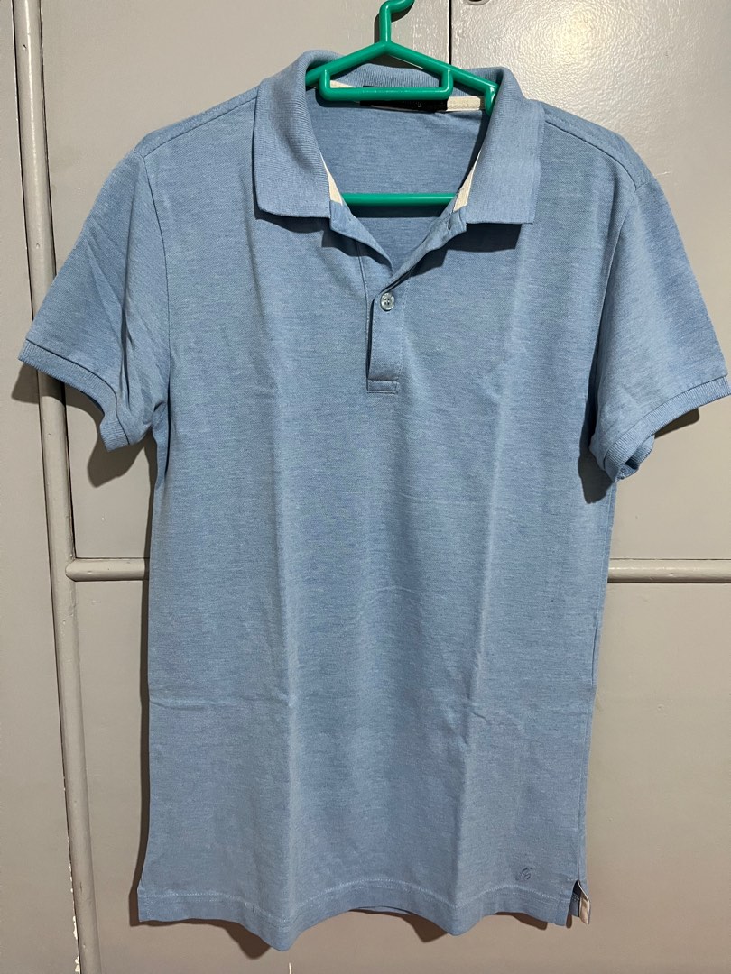Folded and Hung - Polo Shirt (Light Blue), Men's Fashion, Tops & Sets ...