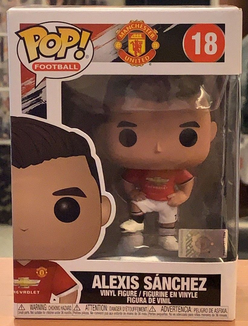 Funko Pop Football - Manchester United Alexis Sánchez #18