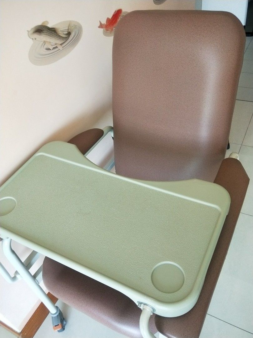 Geriatric chair with wheels Health Nutrition Assistive