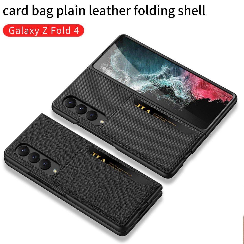 Wish For Samsung Galaxy Z Fold 4 Wallet Case with S Pen Holder,PU
