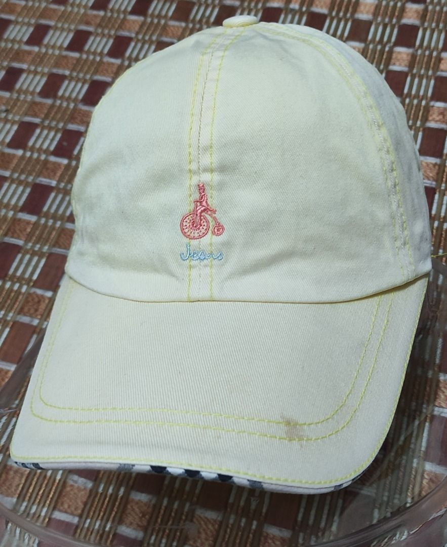 GM_0396 Bean Pole Jeans Cap, Men's Fashion, Watches & Accessories, Cap