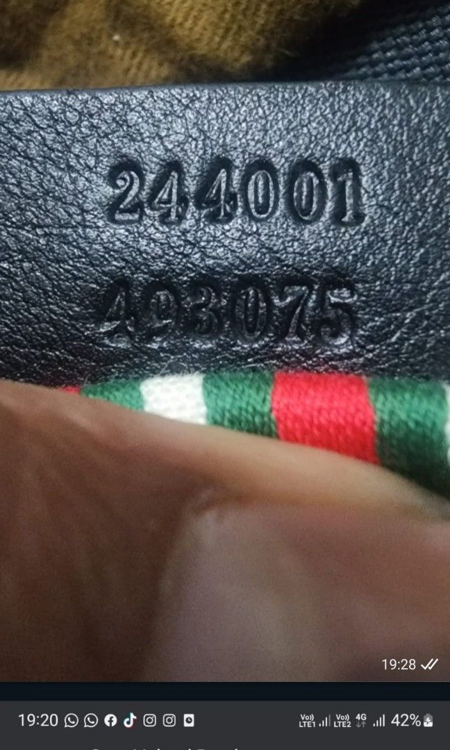 Check gucci discount bag serial number
