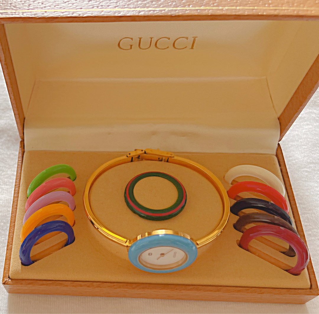 Gucci rainbow watch deals