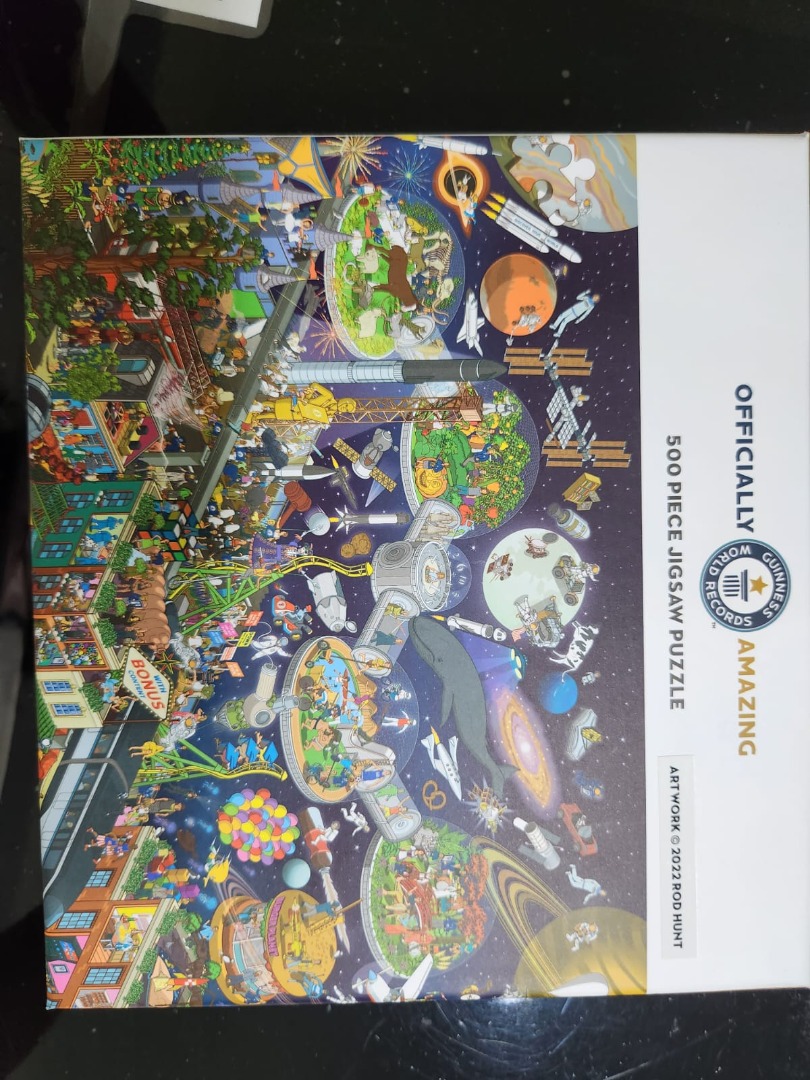 Guinness World Records Jigsaw Puzzle, Hobbies & Toys, Toys & Games on