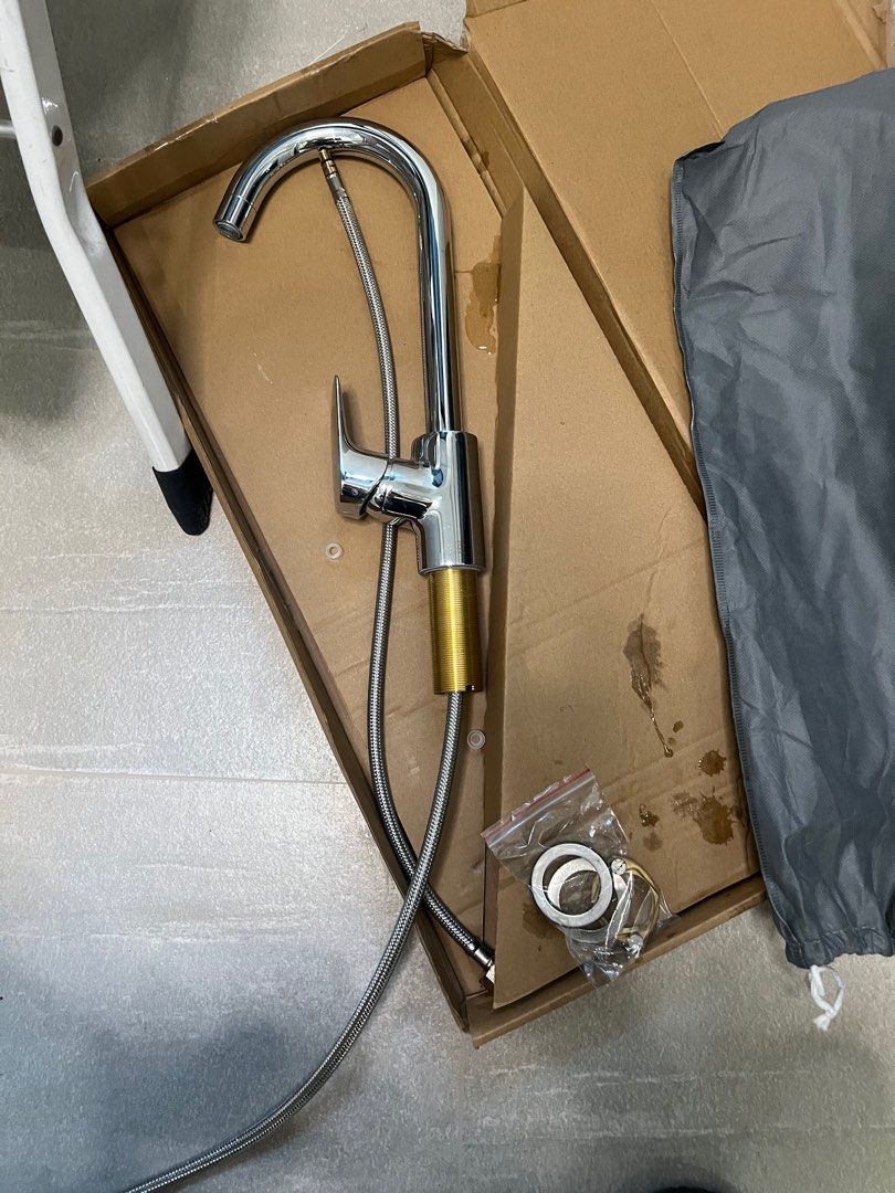 Hansgrohe Kitchen faucet, Furniture & Home Living, Bathroom & Kitchen