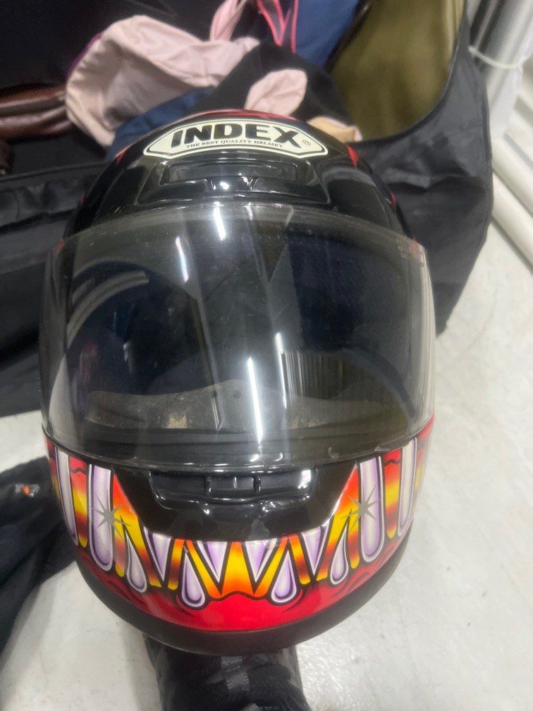 Helmet Shoei Index (Limited Edition Japanese Yakuza), Motorcycles