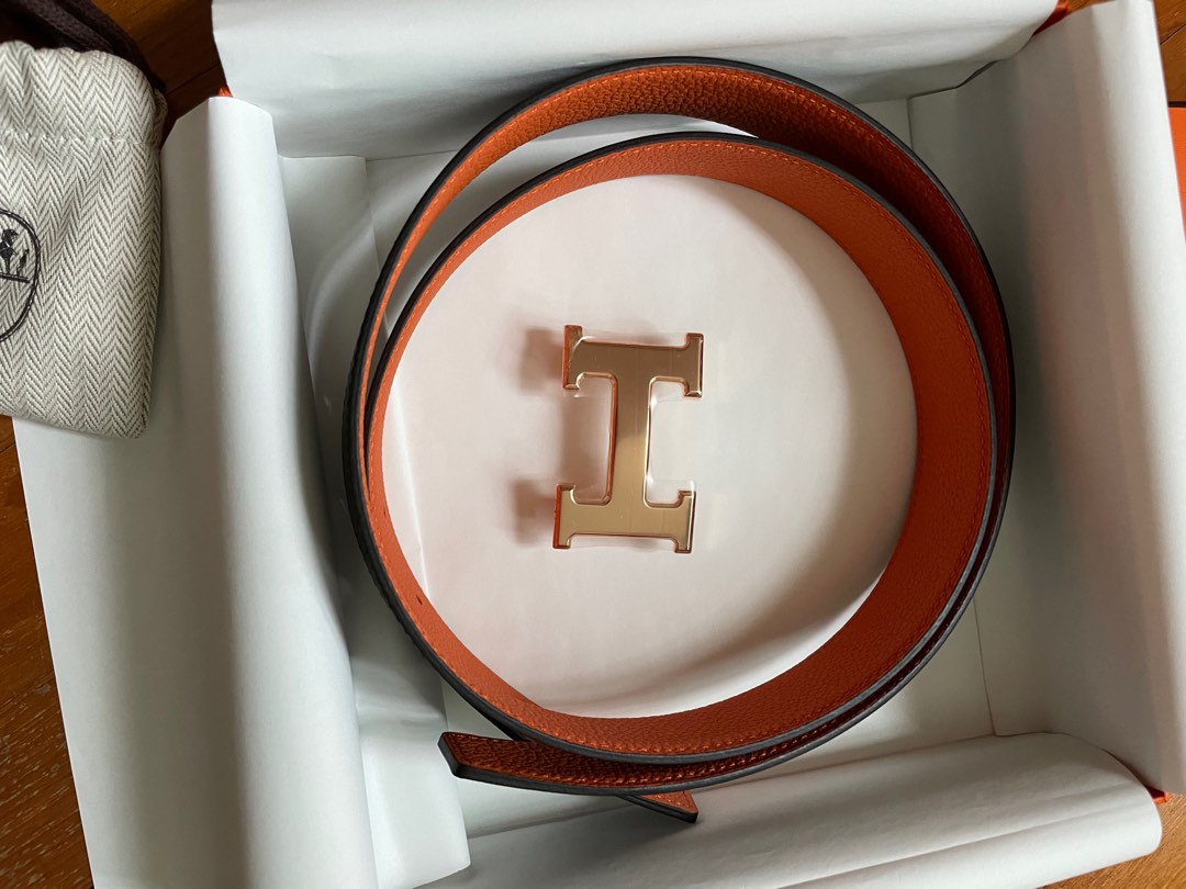 thin hermes belt