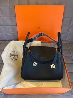 Hermes Lindy 26 Eclat Swift Leather Bleu Brighton/ Cappucine Duo Colors  Palladium Hardware, Luxury, Bags & Wallets on Carousell