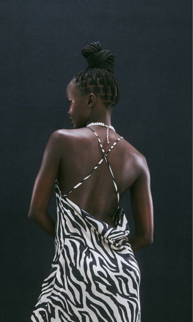 H&m 2025 zebra dress