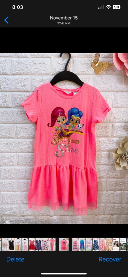 H&m dress, Babies & Kids, Babies & Kids Fashion on Carousell