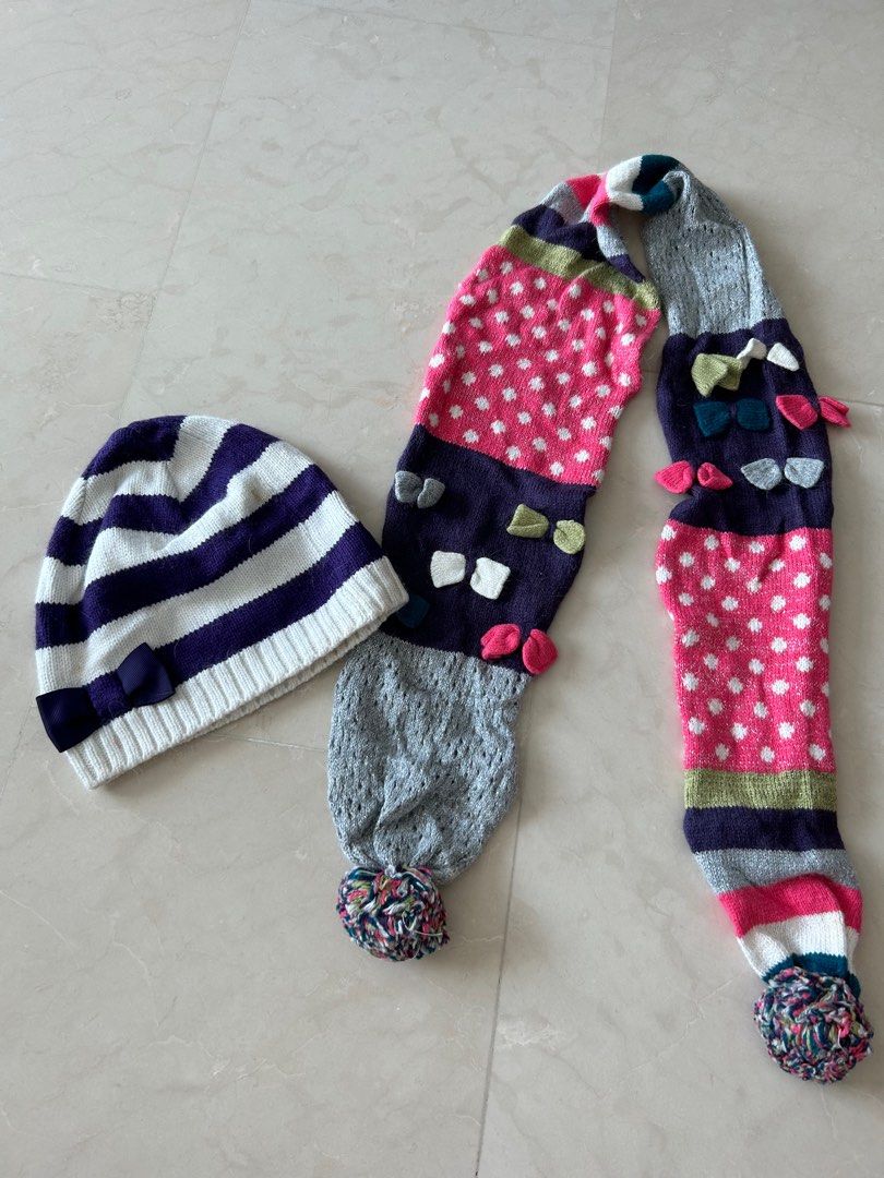 H&m hat and scarf set online