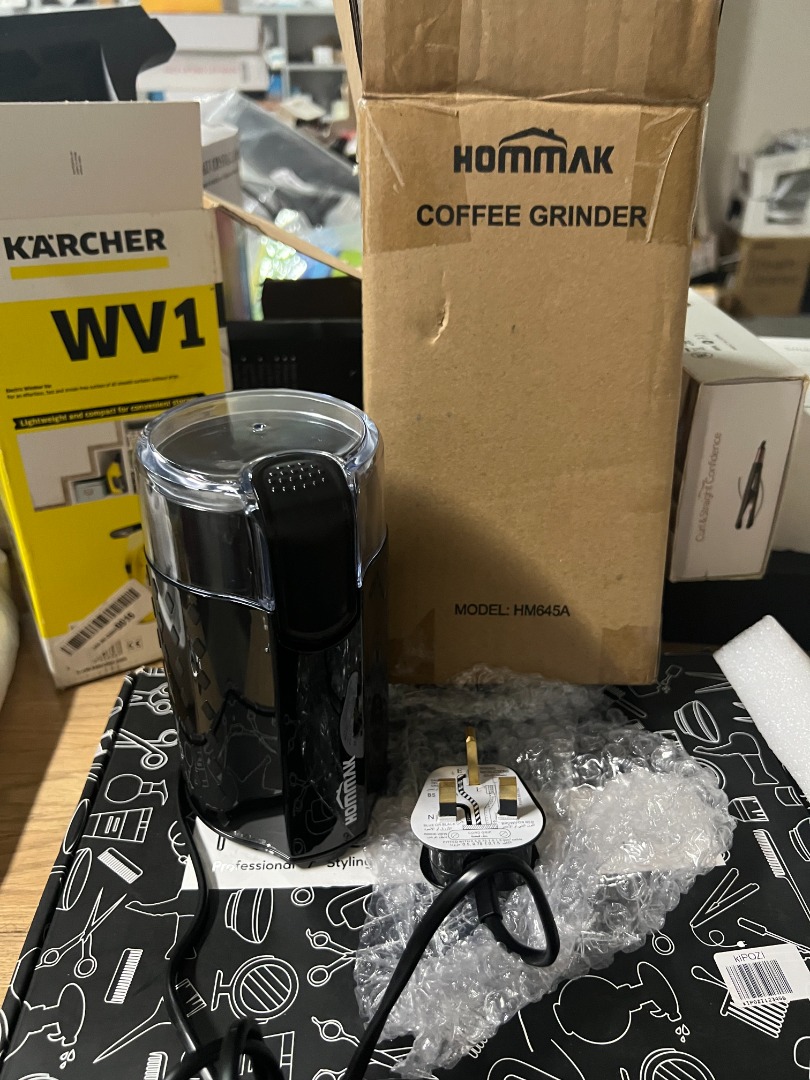 Hommak Electric Coffee Grinder Mill Spice Grinder With Powerful Motors