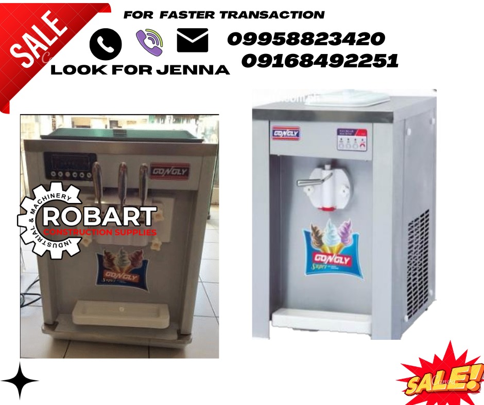 ICE CREAM MACHINE (GONGLY) Model Name BQL808 (Triple Nozzle