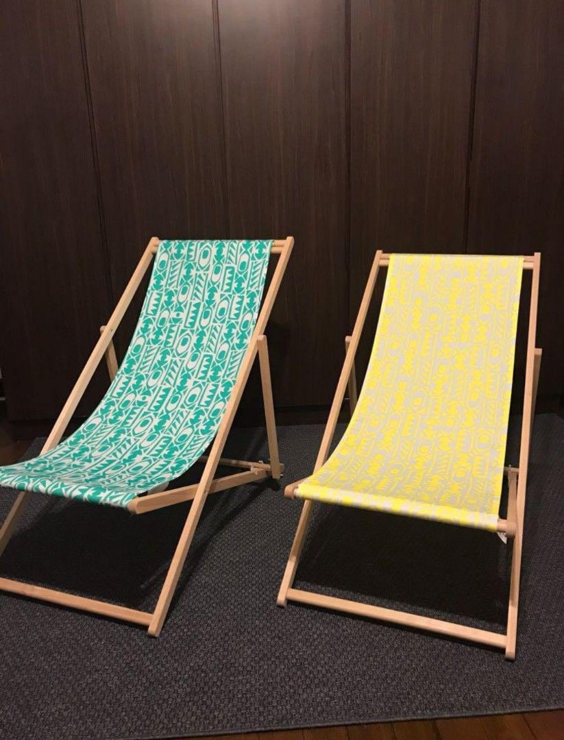 IKEA Beach lounge chair / Sun lounger, Furniture & Home Living, Outdoor