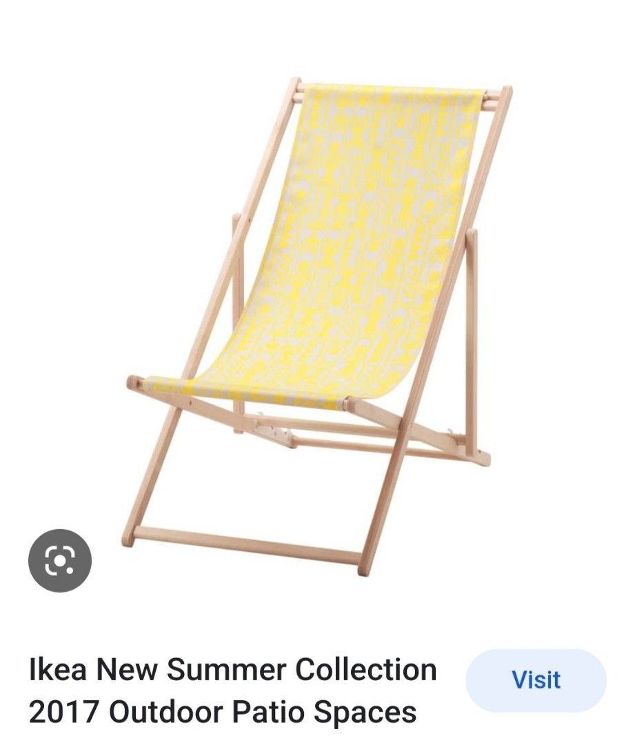 IKEA Beach lounge chair Sun lounger Furniture Home Living