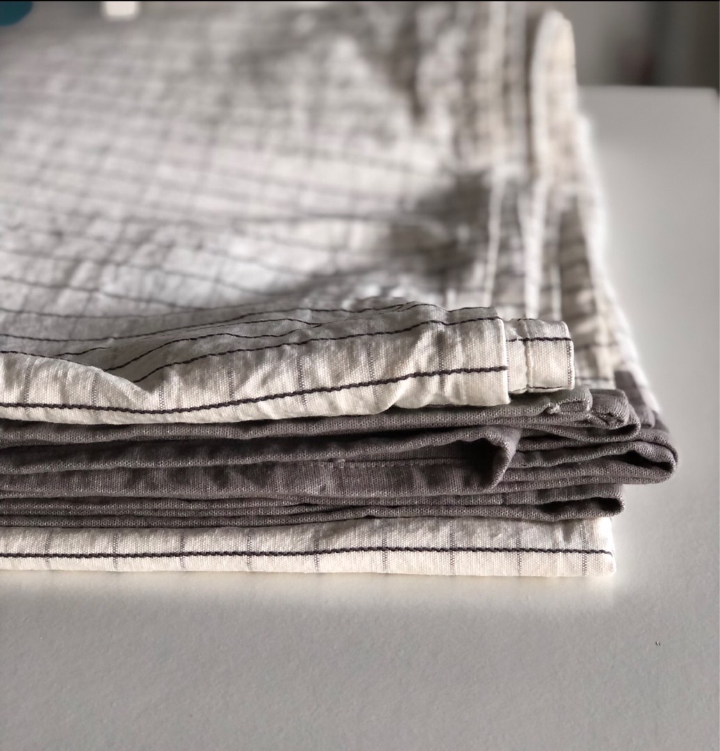 IKEA Plaid Table Cloth, Furniture & Home Living, Kitchenware & Tableware, Table Linen & Textiles