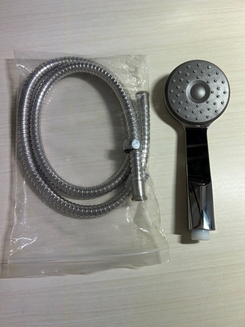 Ikea Shower head & 1.2m flexi pipe, Furniture & Home Living, Bathroom