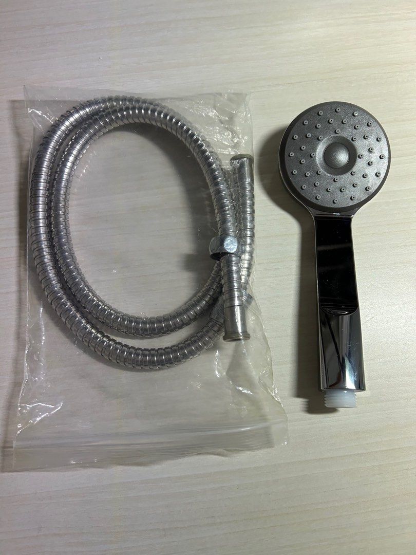 Ikea Shower head & 1.2m flexi pipe, Furniture & Home Living, Bathroom