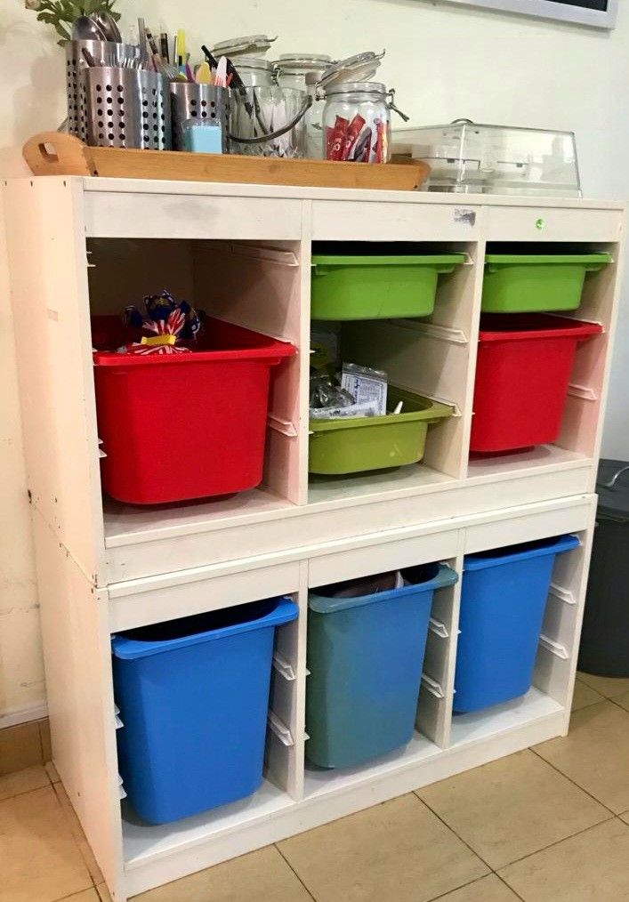 IKEA Toys Shelf with FREE Slotin Trays, Furniture & Home Living