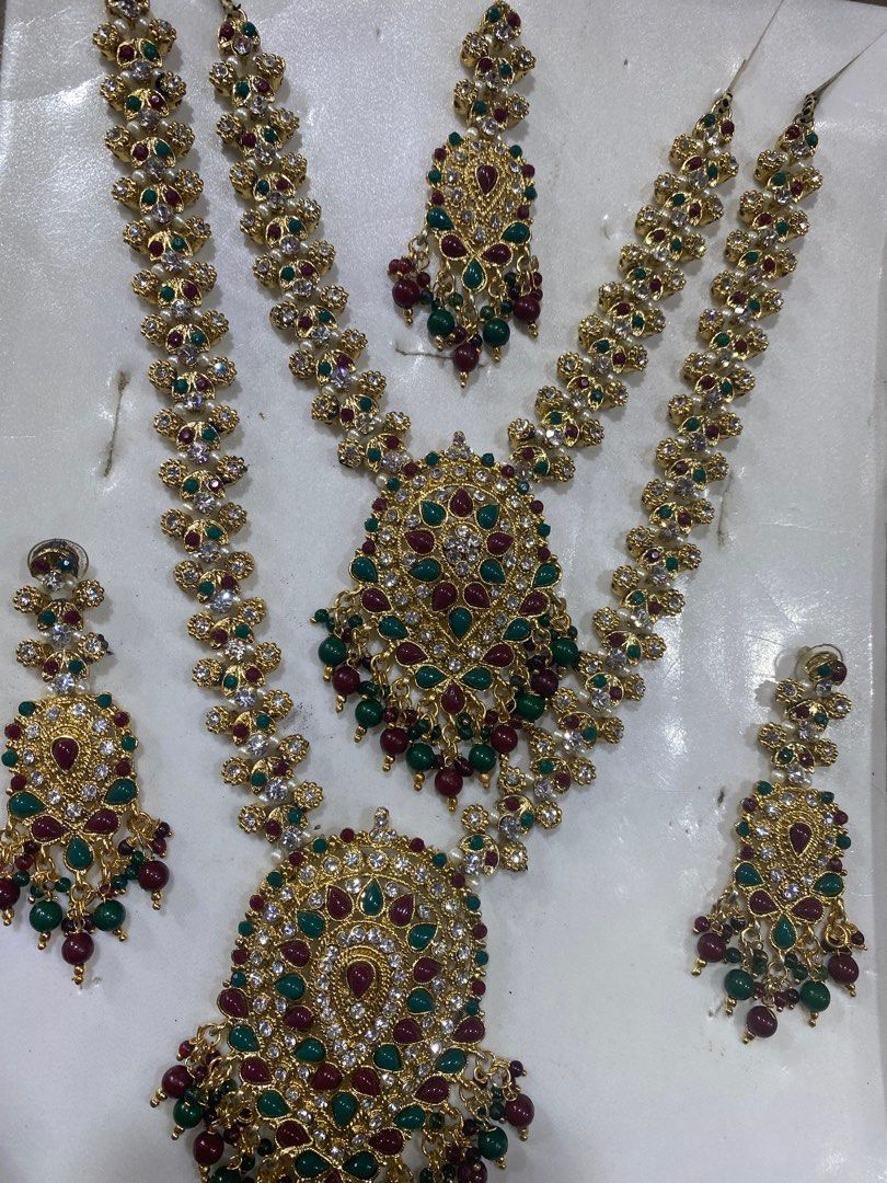 Indian bridal Jewellery Set Women s Fashion Jewelry Organisers