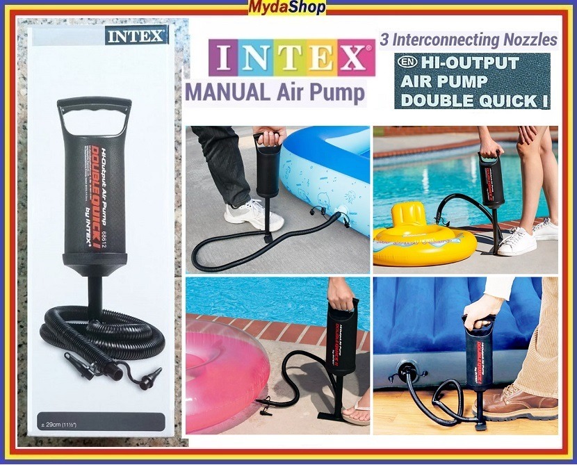 INTEX Double Quick I Manual Hand Air Pump. Pam Angin, Sports Equipment