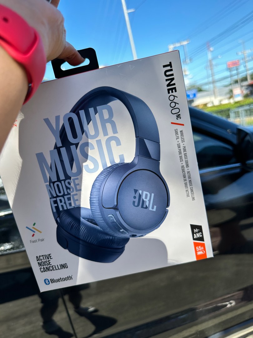 JBL Tune660NC Blue complete with receipt, Audio, Headphones & Headsets ...