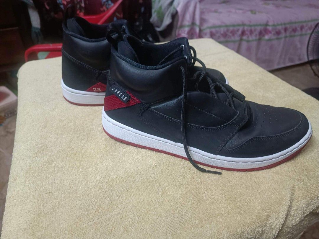 Nike air jordan fadeaway bred deals