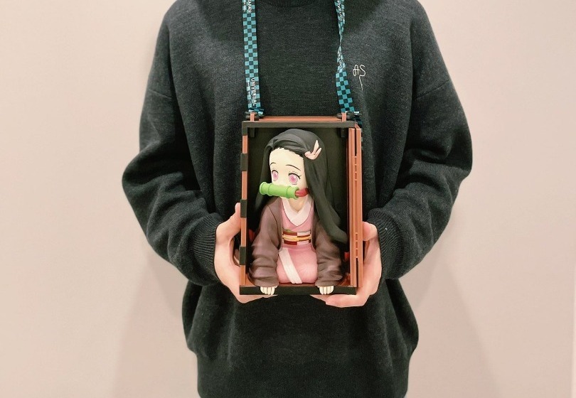 [JP VER] Popcorn Bucket USJ Original Goods Nezuko Kamado, Hobbies