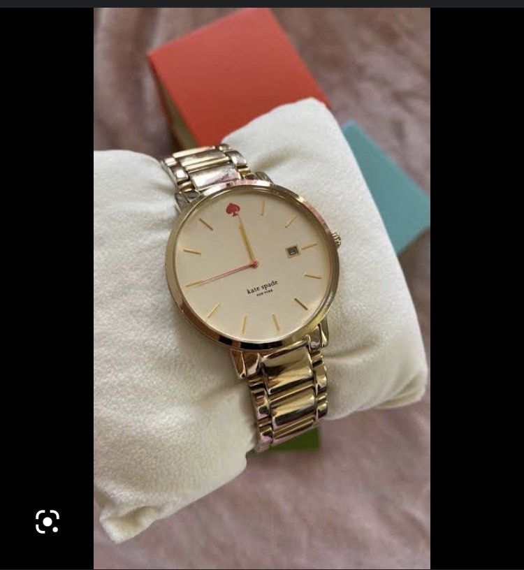 Kate Spade Gold Gramercy Watch 100 ORIG BOUGHT FROM US