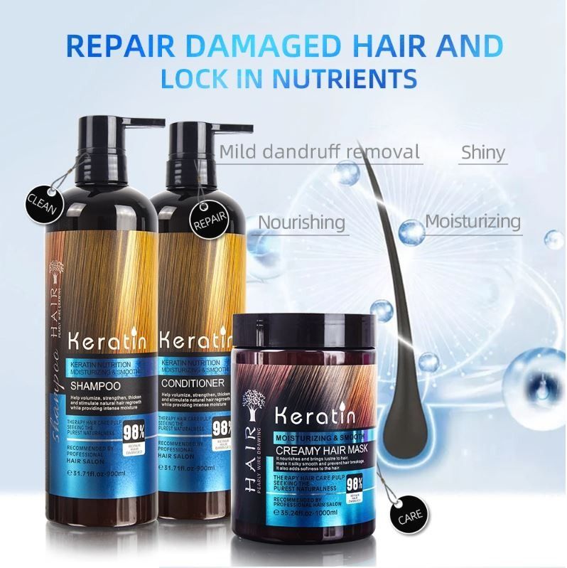 Keratin Hair Treatment Professional Dry Hair Damage Hair ...