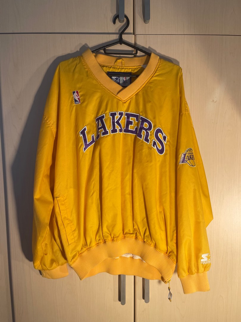 LA Lakers Starter Jacket, Men's Fashion, Coats, Jackets and Outerwear on Carousell