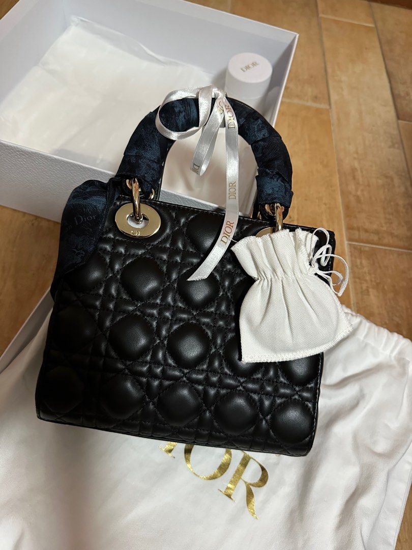 Lady Dior with Dior mitzah, Women's Fashion, Bags & Wallets, Cross-body ...