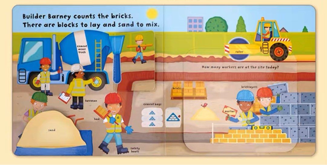 Ladybird lifttheflap book Busy Building Site/Farm/Zoo/Airport/Town