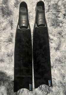 Leather long fins