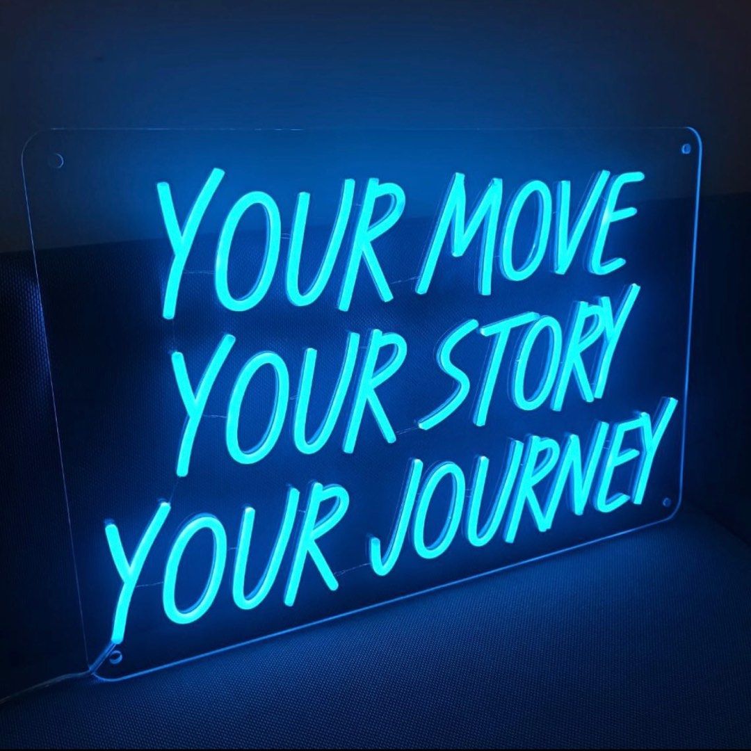LED NEON LIGHT SIGN 60x40cm dimmable Light Display Motivational Display