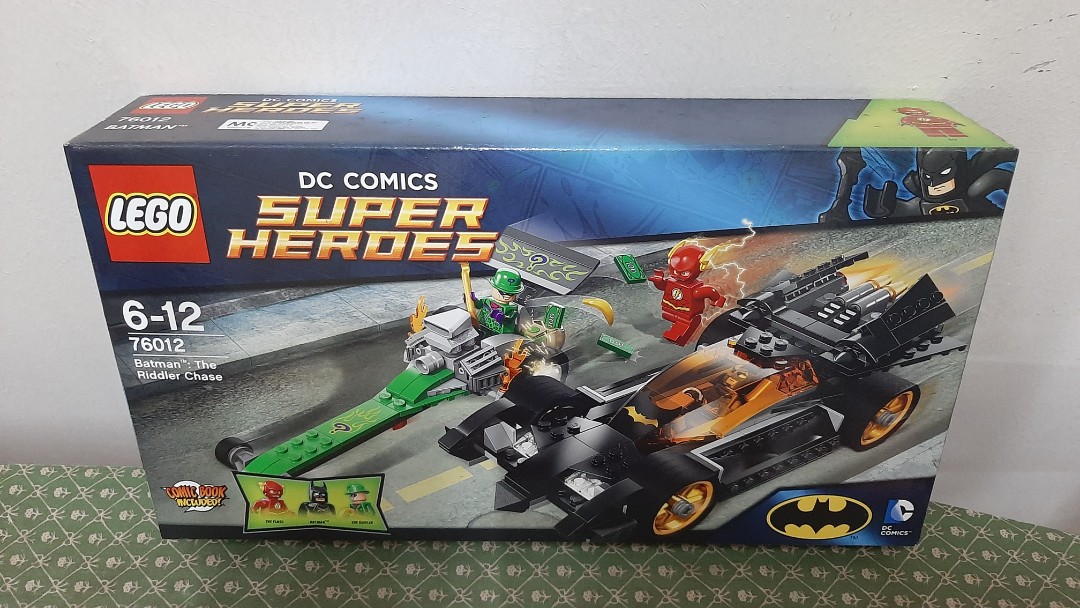 LEGO DC Comics Super Heroes 76012 - Batman: The Riddler Chase, Hobbies &  Toys, Toys & Games on Carousell