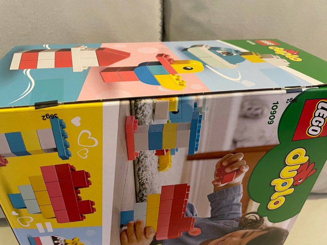LEGO DUPLO Classic 10909 Heart Box Building Kit (80 Pieces), Hobbies ...