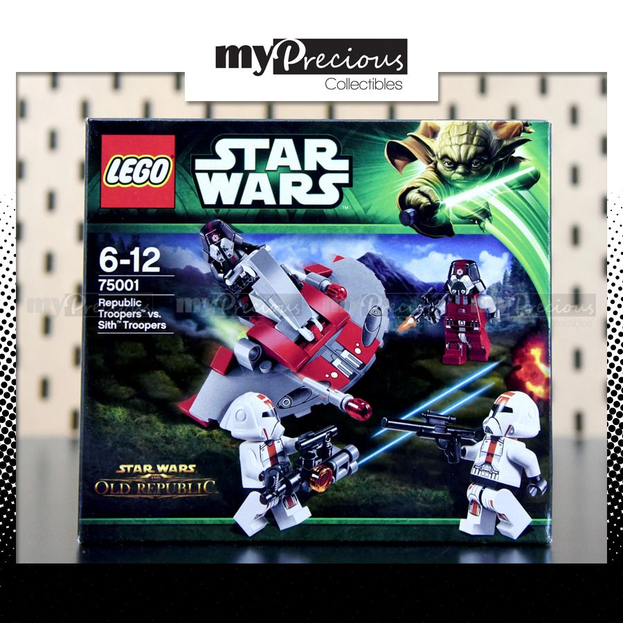 Lego Star Wars 75001 Republic Troopers vs Sith Troopers Battle